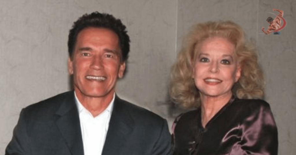 Arnold Schwarzenegger and Betty Weider