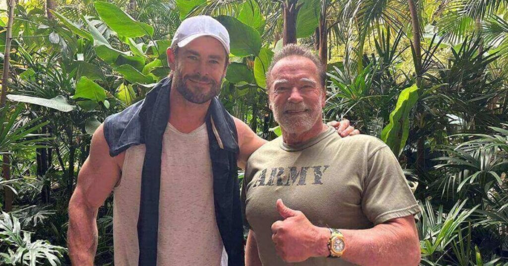 Hemsworth's Dream Gym Encounter with Schwarzenegger