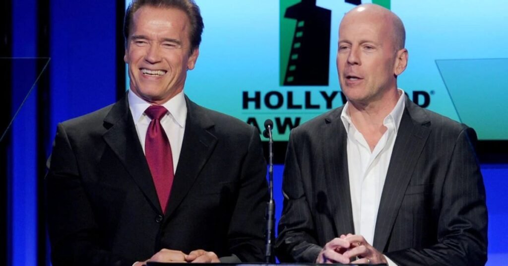 Arnold Schwarzenegger Shares Sweet Words For 'Action Hero' Pal Bruce Willis