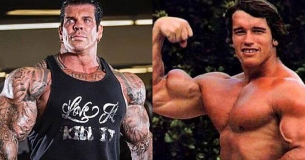 Bodybuilder's Controversial Arnold-Inspired Arm Secret