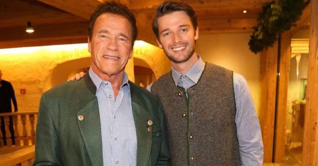 Schwarzenegger's Son Joins Strike for People's Survival