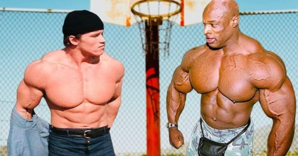 Coleman Trains with Schwarzenegger