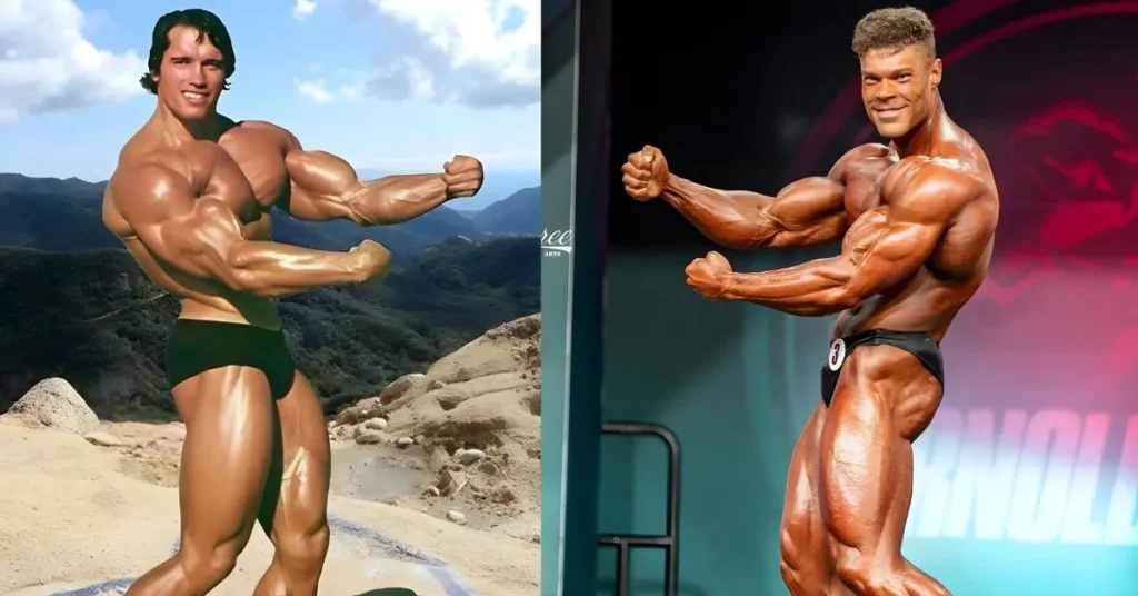 Wesley Vissers vs Arnold Schwarzenegger A Clash of Classic Physiques