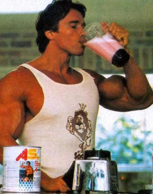 arnold schwarzenegger protein drink